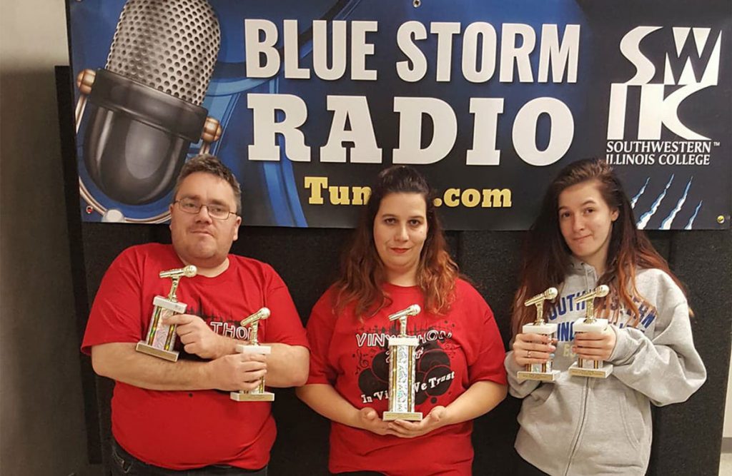 SWIC Blue Storm Radio three award winners