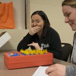 Early Childhood Education students prepare tests as part of the program