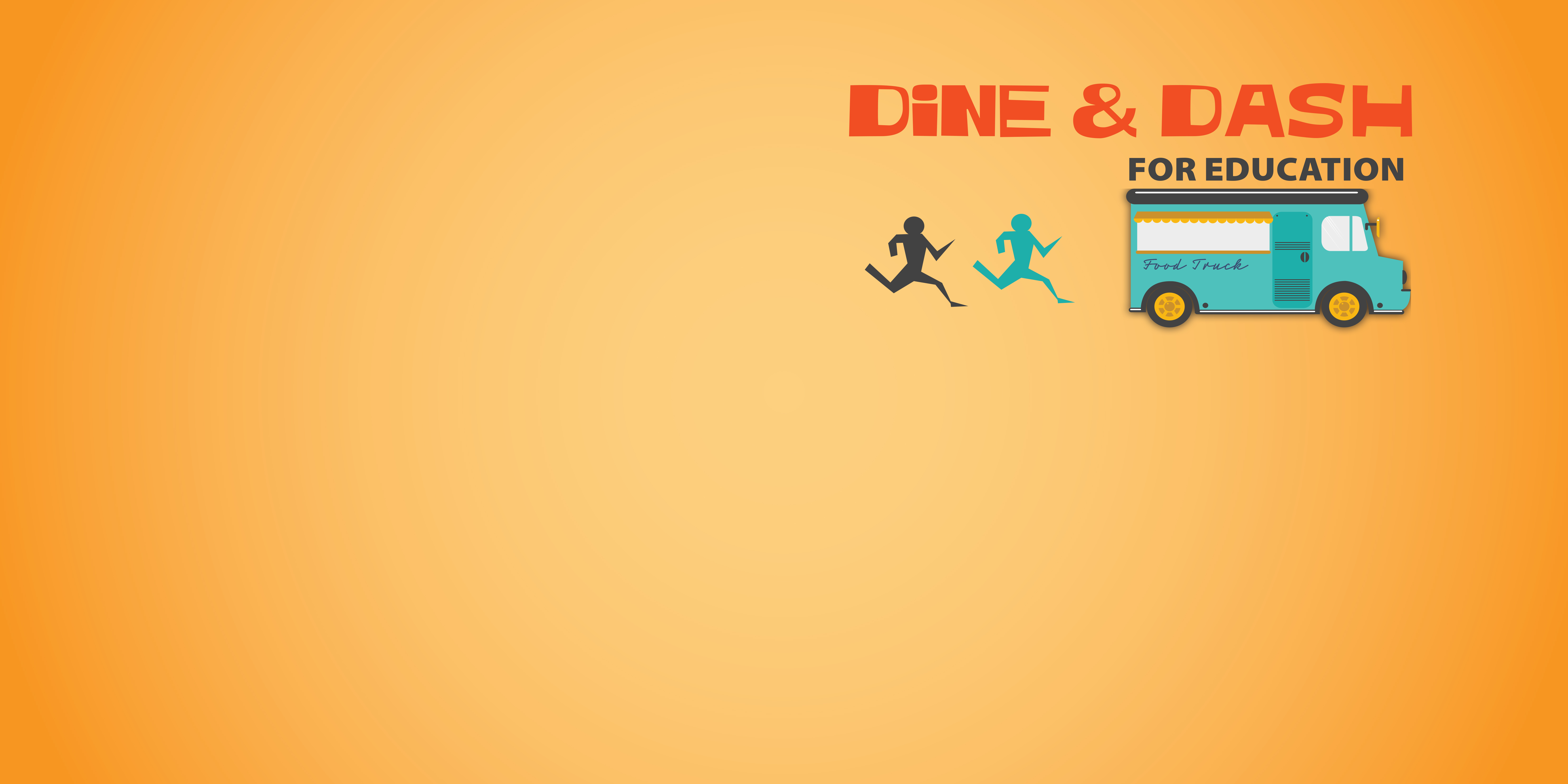 Dine & Dash event graphic