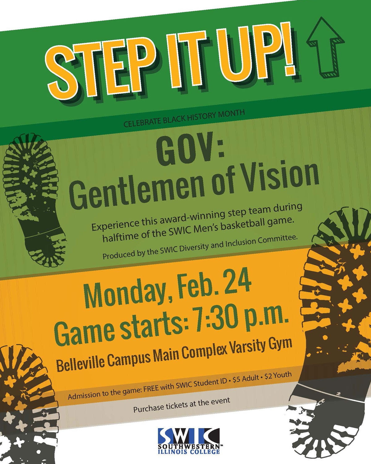 GOV: Gentlemen of Vision performance flyer