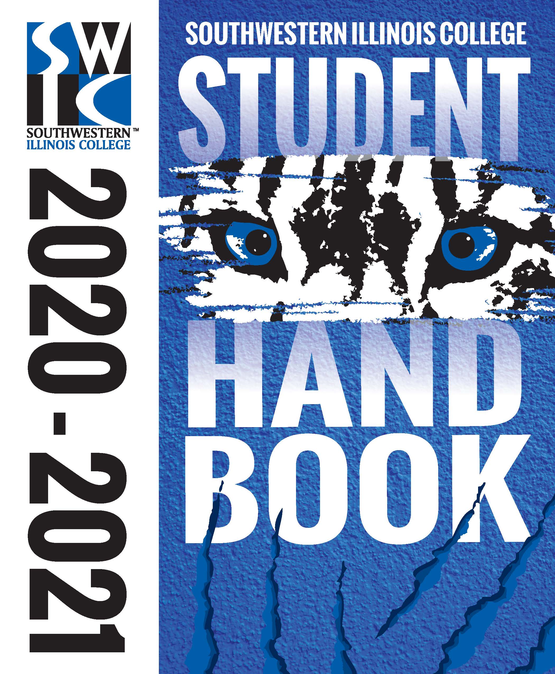 2020-2021 Student Handbook cover