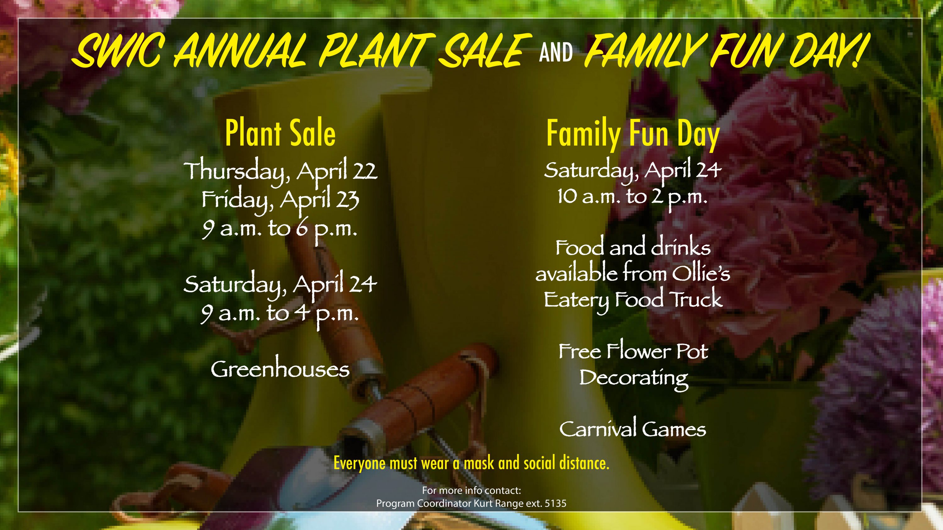SWIC Annual Plant Sale and Family Fun Day