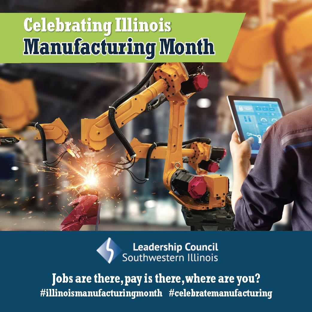 Illinois Manufacturing Month graphic