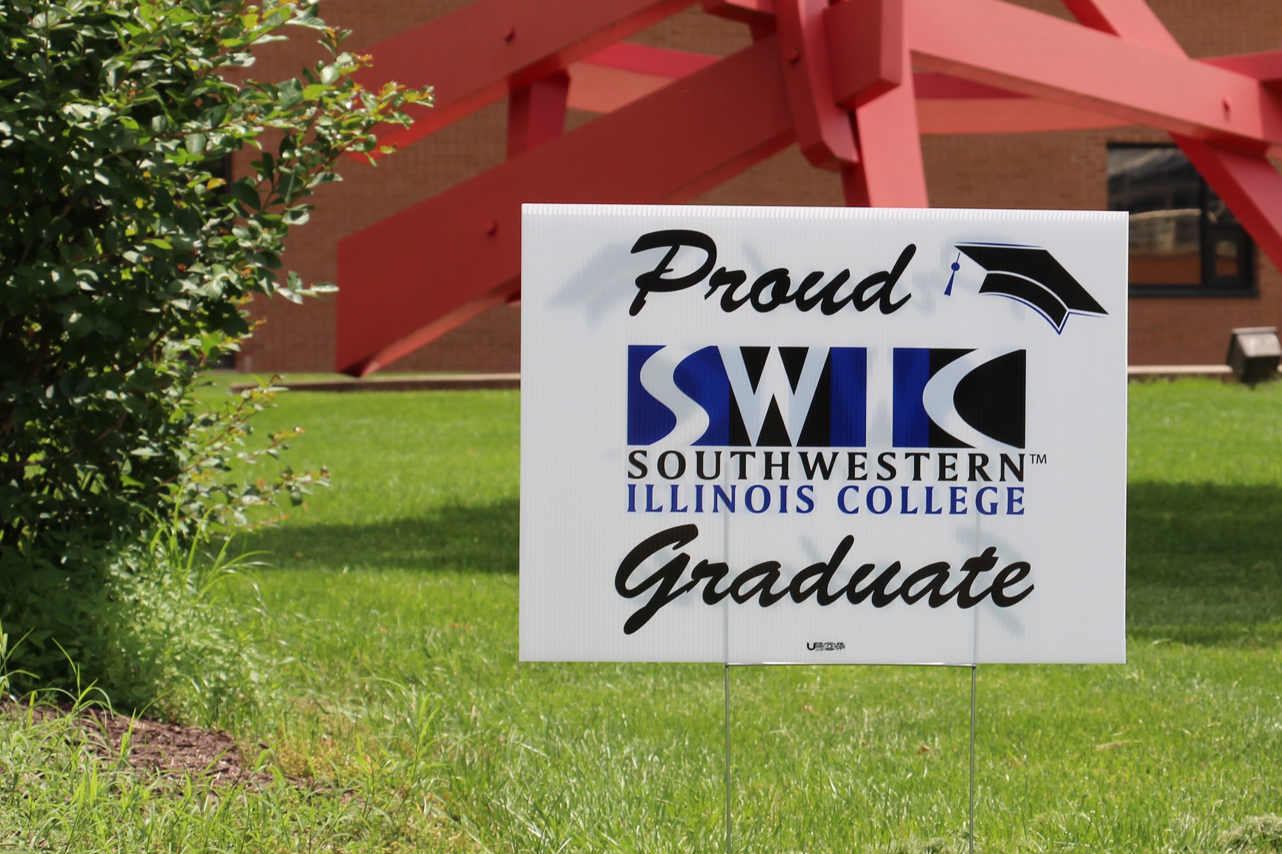 Proud SWIC Graduate Yard Sign