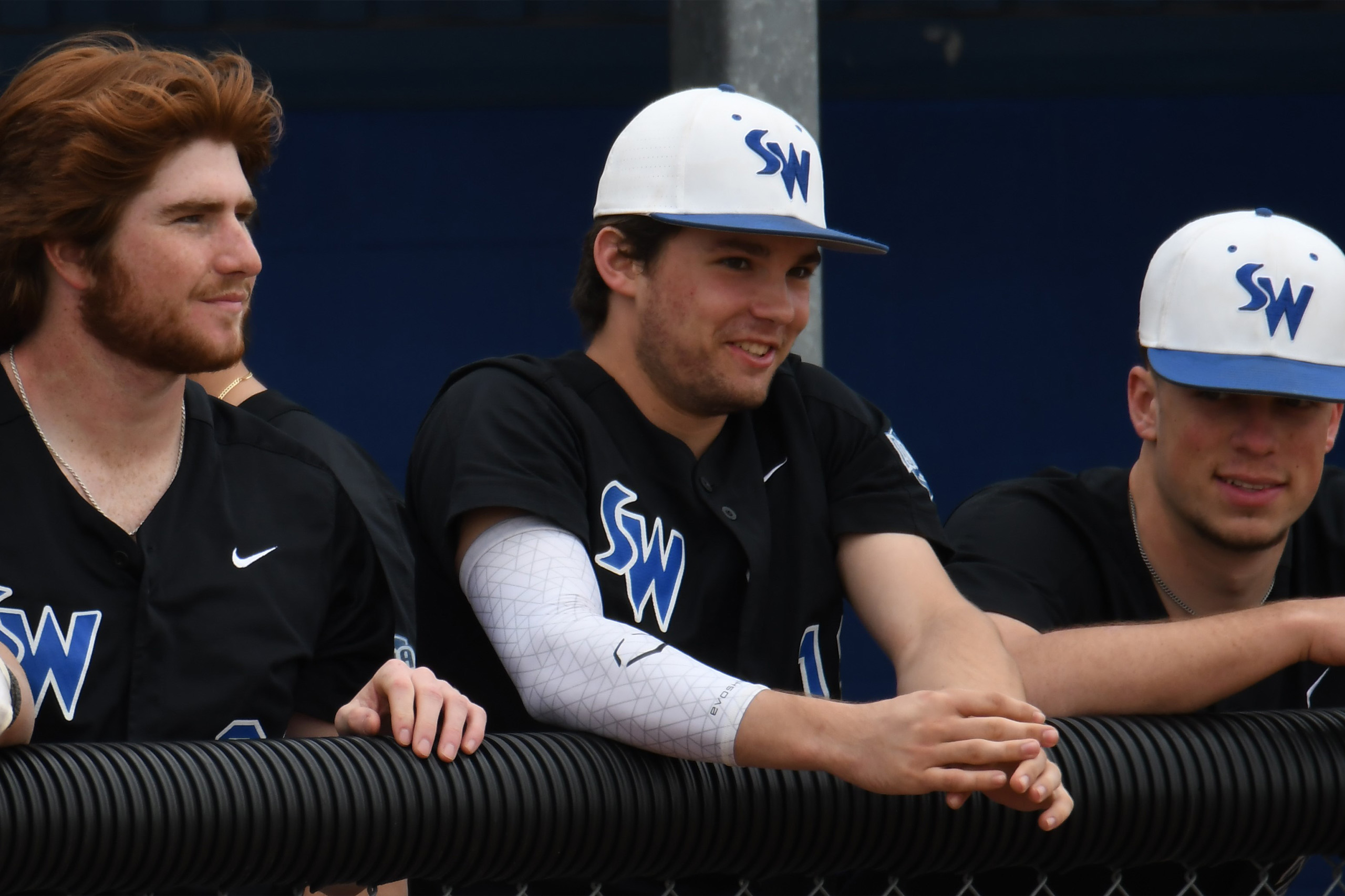 Single Season Hitting Records - Baseball players in the dugout