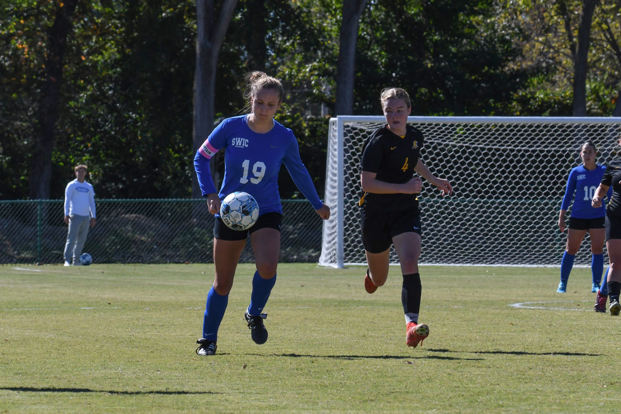Women's Soccer play
