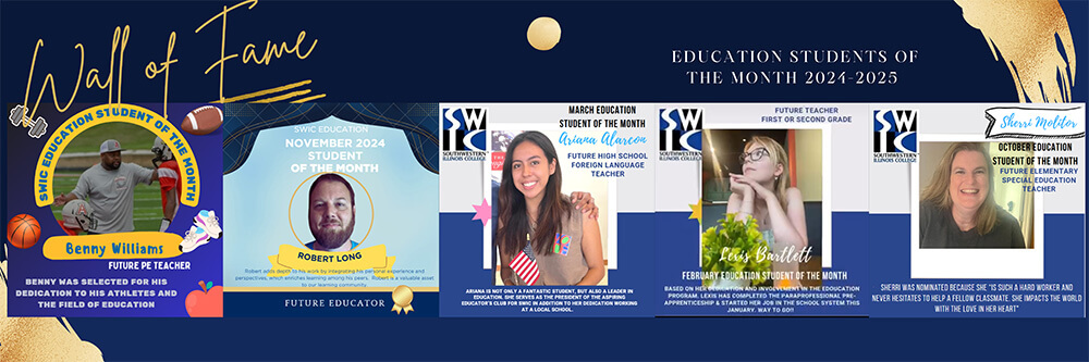 Education Students of the Month 2024-2025