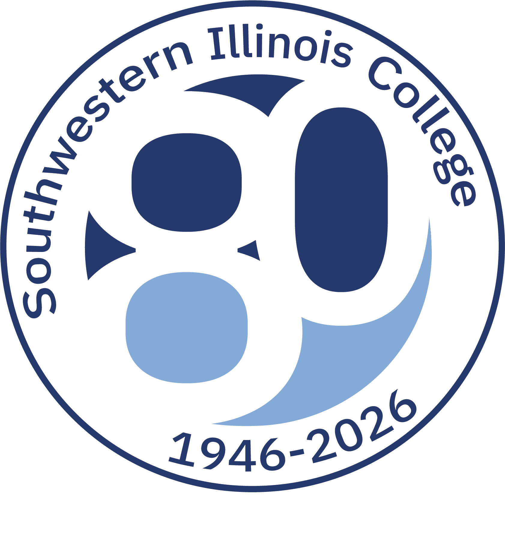 Logo for SWIC's 80th Anniversary