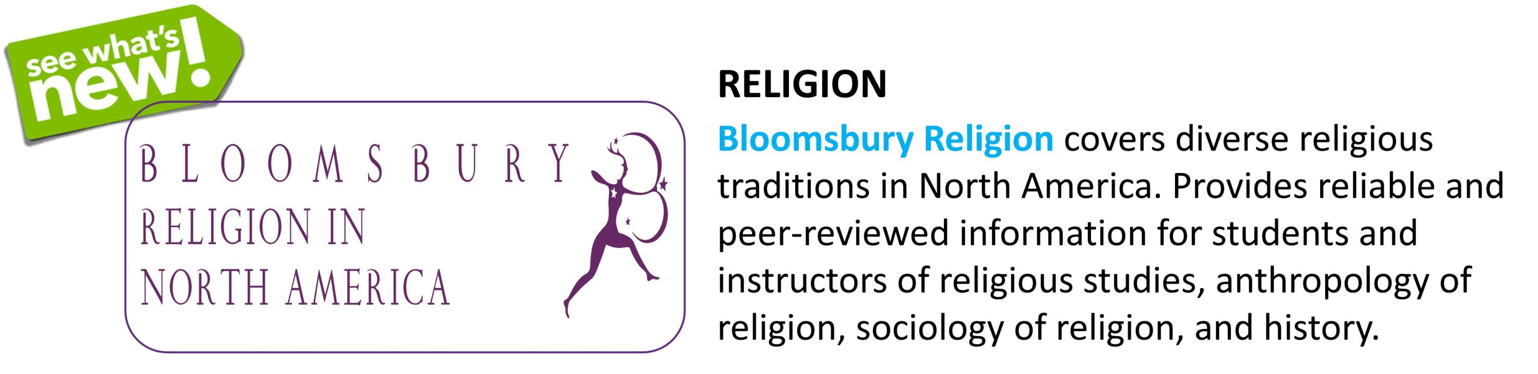 Bloomsbury Religion resource collection. Log in with SWIC credentials. Click image to access.