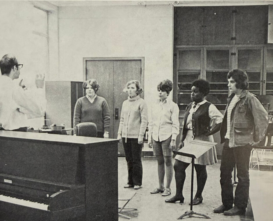 Belleville Area College 1970s Choir Students