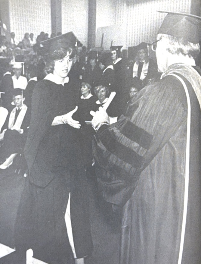 Bellville Area College Graduation 1980s