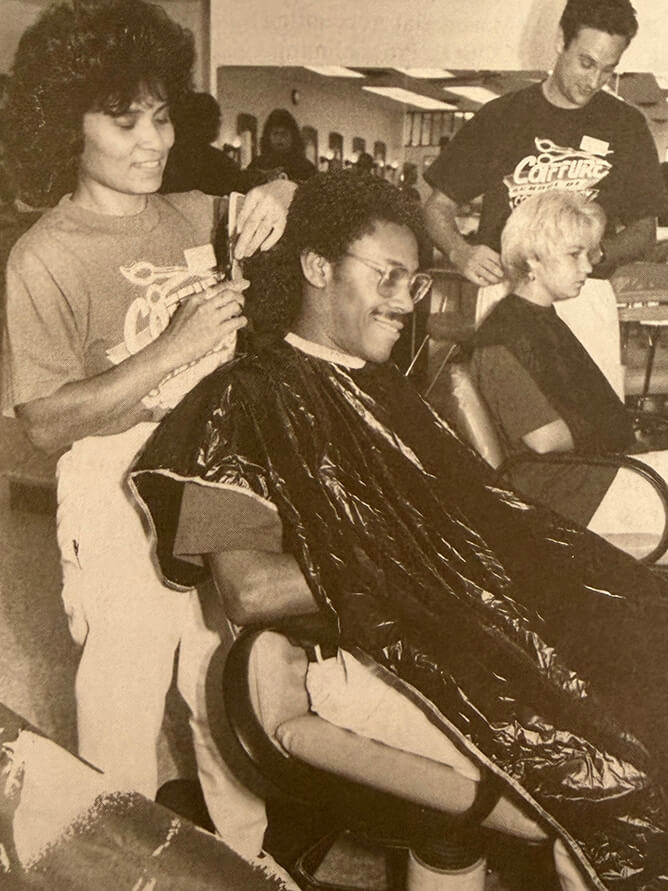 Bellville Area College Students haircuts1990s