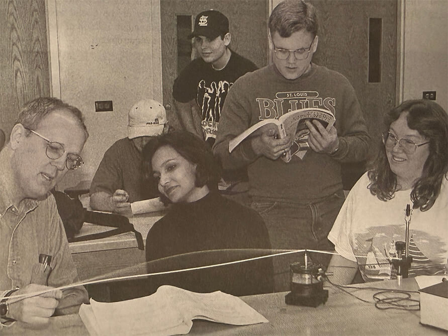 Bellville Area College Science Students 1990s