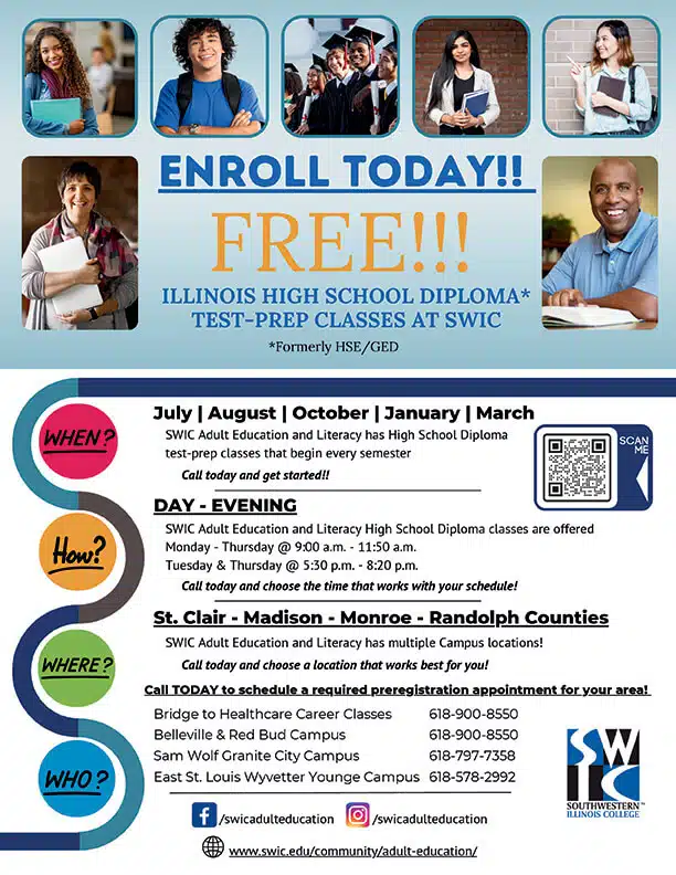 Illinois High School Diploma - Enroll in Free Classes